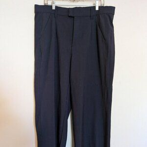 Democracy Ruby Ab Solution Skyrise Wide Leg Trouser, Navy, 16